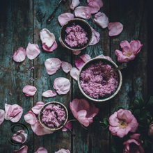 Load image into Gallery viewer, ROSE PETAL & SUGAR Face & Body Scrub I Hydrating + Nourishing