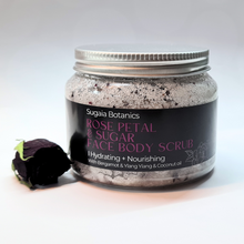 Load image into Gallery viewer, ROSE PETAL &amp; SUGAR Face &amp; Body Scrub I Hydrating + Nourishing
