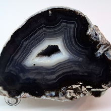 Load image into Gallery viewer, Black Lace Agate Geode - Mexico

