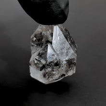 Load image into Gallery viewer, Rare Herkimer Diamond 11g Quartz Crystal • Double Terminated Black Inclusion Specimen
