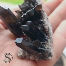 Load and play video in Gallery viewer, Morion Lemurian Quartz 33g
